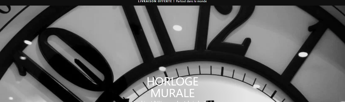 horloge murale